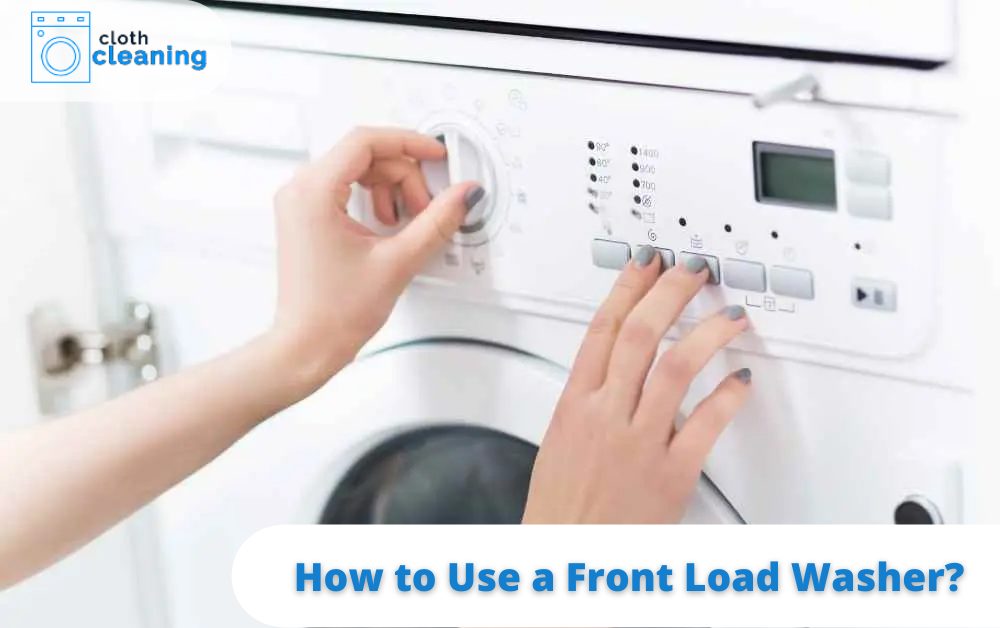 How to use a front load washer