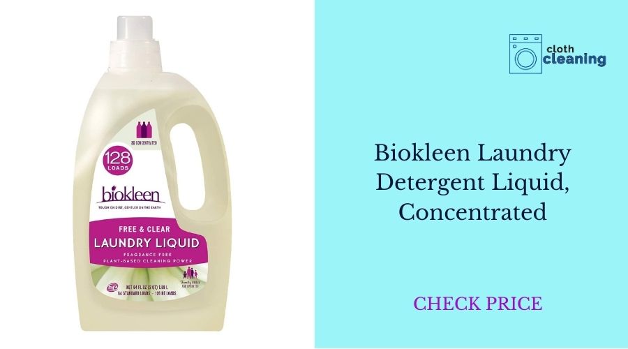Biokleen Laundry Detergent Liquid, Concentrated