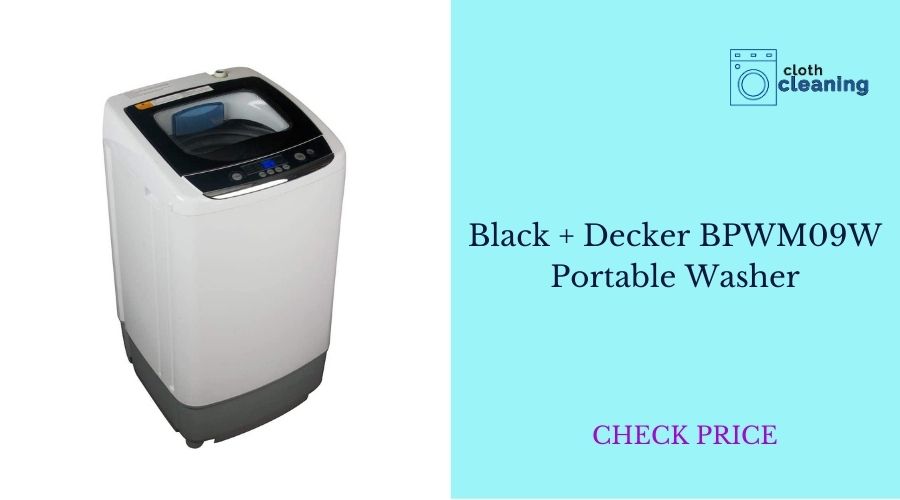 Black + Decker BPWM09W Portable Washer