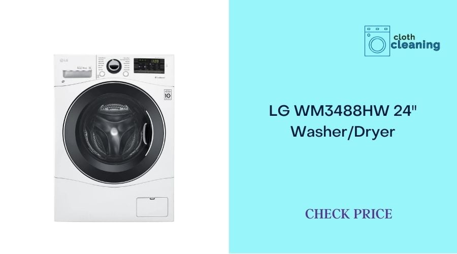 LG WM3488HW 24" Washer/Dryer Combo