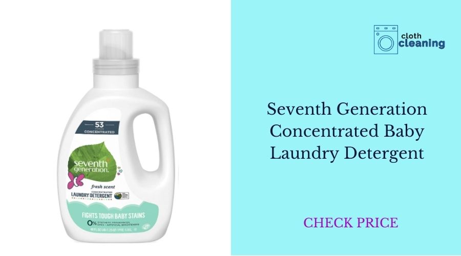  Seventh Generation Concentrated Baby Laundry Detergent