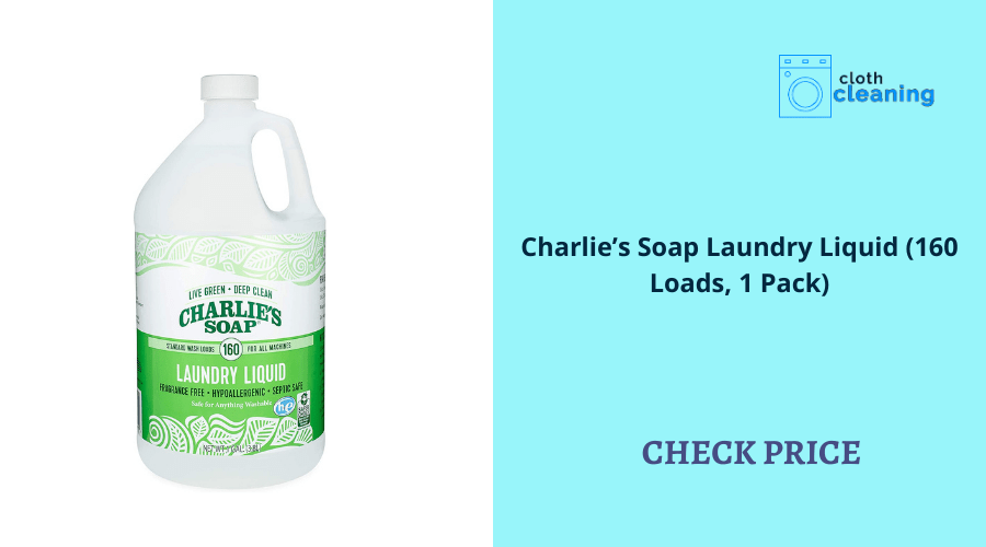 Charlie’s Soap Laundry Liquid