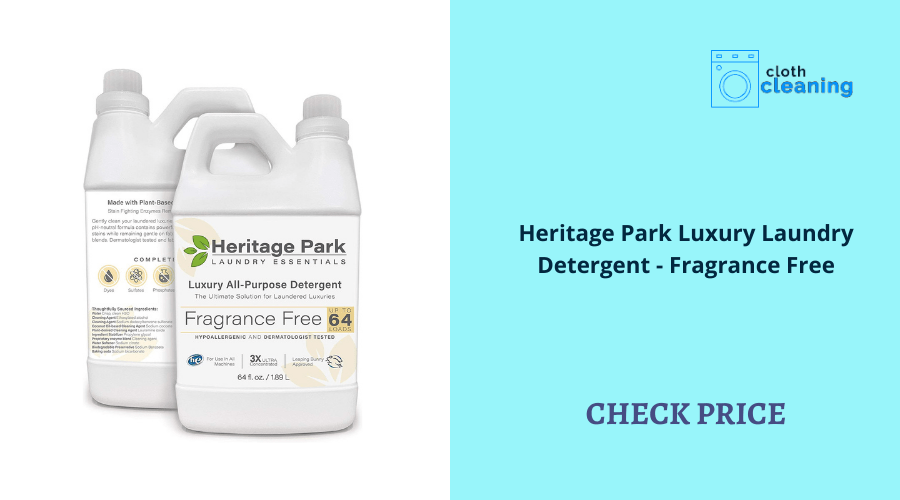 Heritage Park Luxury Laundry Detergent - Fragrance Free