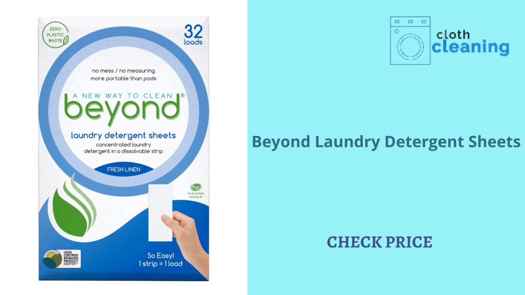 Beyond Concentrated Laundry Detergent Sheets