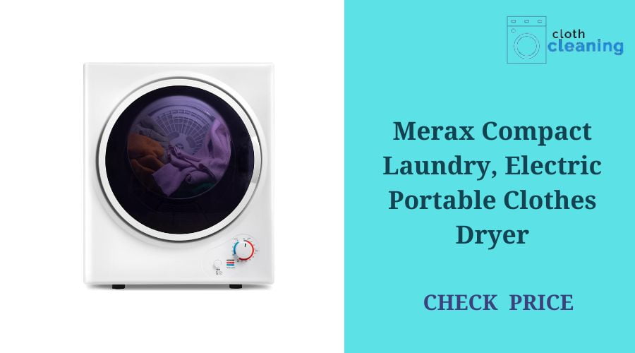 Merax Compact Laundry, Electric Portable Clothes Dryer