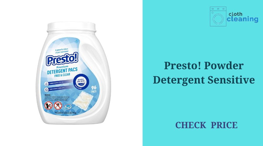 Presto! Powder Detergent Sensitive